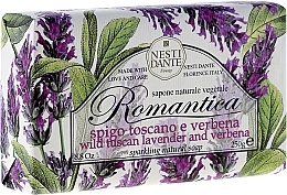 Fragrances, Perfumes, Cosmetics Lavender and Verbena Scented Soap - Nesti Dante Romantica