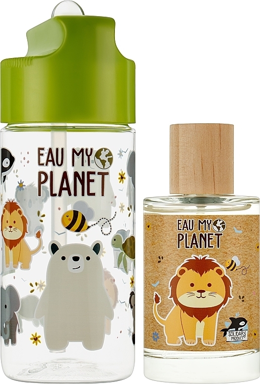 Air-Val International Eau My Planet - Set (edt/100 ml + water/bottle/1 pcs) — photo N2