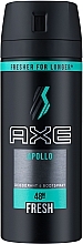 Apollo Deodorant for Men - Axe Apollo Deodorant Body Spray 48H Fresh — photo N7