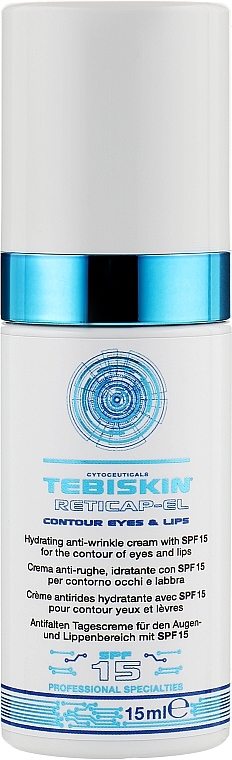 Intensive Rejuvenating Eye & Lip Cream - Tebiskin Reticap-EL Contour Eyes&Lips — photo N1