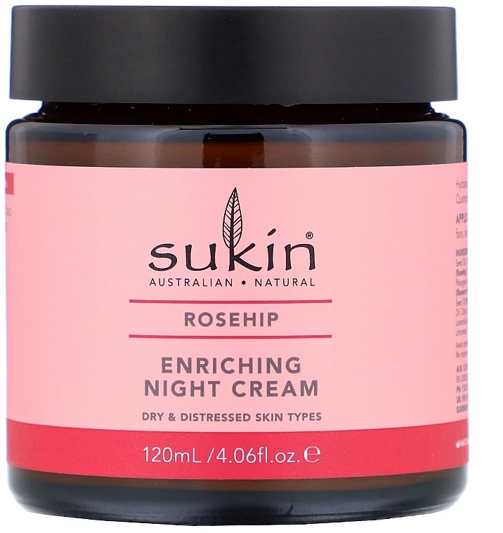Nourishing Night Cream - Sukin Rosehip Enriching Night Cream  — photo N1
