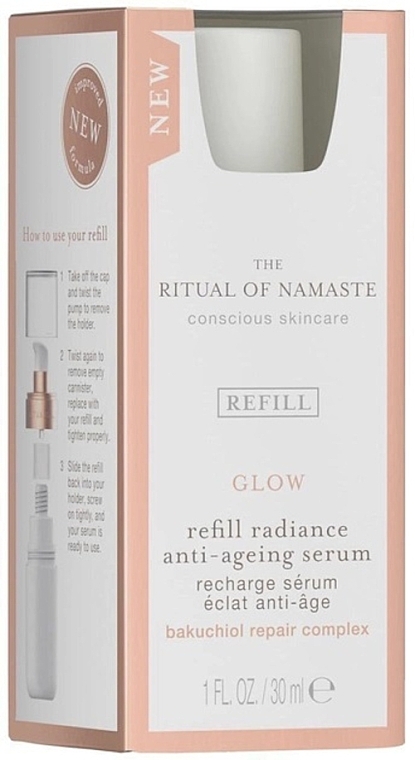 Anti-Aging Face Serum - Rituals The Ritual Of Namaste Glow Radiance Anti-Ageing Serum (replacement unit) — photo N1