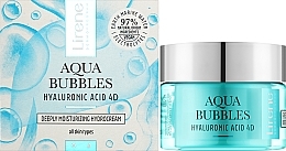 Moisturizing Facial Hydrocream - Lirene Aqua Bubbles Hyaluronic Acid 4D Moisturizing Hydrocream — photo N20