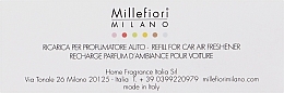 Car Perfume Refill - Millefiori Milano Icon Refill Vanilla & Wood — photo N3