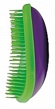 Hair Brush, purple-lime - Detangler Original Brush Purple Lime — photo N2