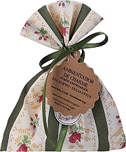 Fragrances, Perfumes, Cosmetics Air Freshener Bag, white-green in roses, eucalyptus - Essencias De Portugal Tradition Charm Air Freshener