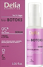 Face Lifting Bio Serum - Delia bio-BOTOKS Firming & Lifting Serum — photo N2