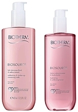 Fragrances, Perfumes, Cosmetics Set - Biotherm Biosource (face/milk/400ml + face/ton/200ml)