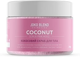 Fragrances, Perfumes, Cosmetics Coconut Body Scrub - Joko Blend Coconut Scrub Pink Mood