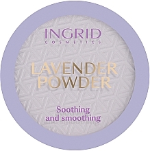 Face Powder, lavender - Ingrid Cosmetics Lavender Powder Soothing And Smoothing — photo N2