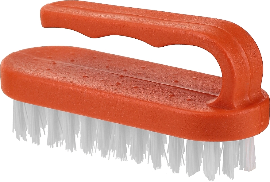 Small Hand & Nail Brush, orange - LULA — photo N1