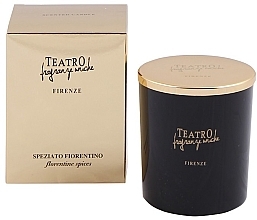 Fragrances, Perfumes, Cosmetics Scented Candle - Teatro Fragranze Uniche Speziato Fiorentino Scented Candle