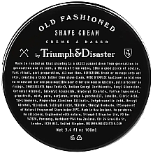 Fragrances, Perfumes, Cosmetics Shave Cream - Triumph & Disaster Old Fashioned Shave Cream Jar