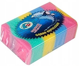 Square Bath Sponge, multicolored - Ewimark — photo N1