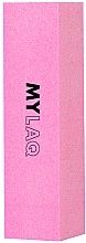 Nail Buffer 240 grit, pink - MylaQ — photo N1