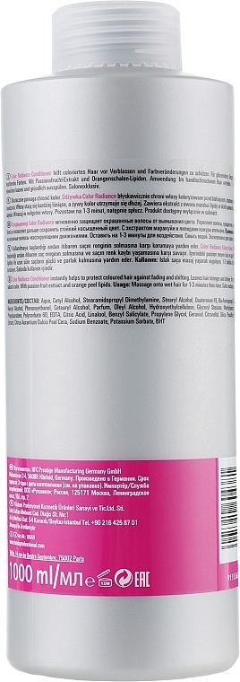 Color-Treated Hair Conditioner - Londa Professional Color Radiance Conditioner — photo N4