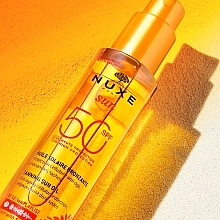 Tanning Oil - Nuxe Sun Tanning Oil High Protection SPF50 — photo N3