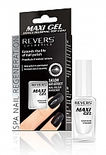 Fragrances, Perfumes, Cosmetics Nail Polish Hardener - Revers Maxi Gel Effect Plumping Top Coat Nail Polish