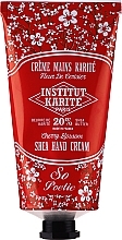 Set - Institut Karite Fleur de Cerisier (sh/gel/50ml + b/milk/50ml + h/cr/75ml + soap/100g + bag) — photo N8