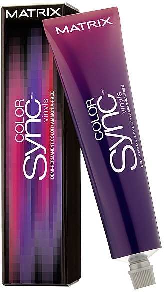 Ammonia-Free Color for Colored Hair - Matrix Color Sync Vinyls — photo N4