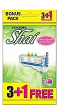 Fragrances, Perfumes, Cosmetics Razor for Women with 6 Blades, 3+1 pcs - Dorco Shai 6