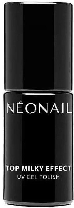 Hybrid Top Coat - NeoNail Top Milky Effect Creamy — photo N1