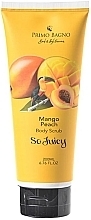 Fragrances, Perfumes, Cosmetics Mango & Peach Body Scrub - Primo Bagno Mango Peach Body Scrub