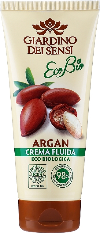 Body Cream - Giardino Dei Sensi Eco Bio Argan Fluid Cream — photo N1