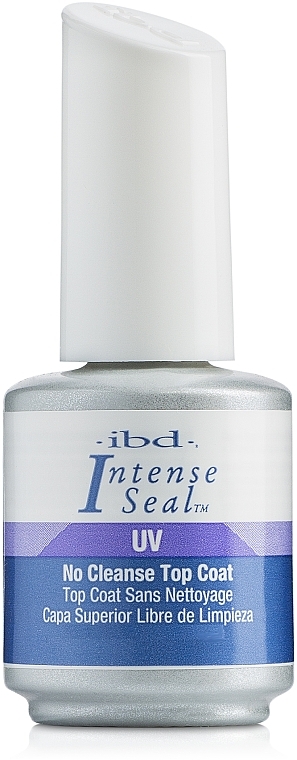 Nail No Wipe Top Coat - IBD Intense Seal UV No Cleanse Top Coat — photo N1