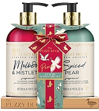 Fragrances, Perfumes, Cosmetics Set - Baylis & Harding The Fuzzy Duck Winter Wonderland Luxury Hand Care Gift Set (h/wash/300ml + h/b/lot/300ml)