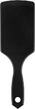 Wide Hair Brush C0265, black with hook bristles - Rapira — photo N2