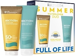 Fragrances, Perfumes, Cosmetics Set - Biotherm Summer Waterlover Duo Set (b/milk/200mlx2)