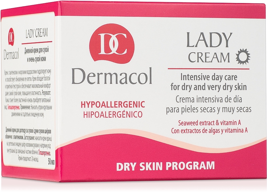 Day Cream for Dry Skin - Dermacol Dry S.P. Lady Day Cream — photo N3