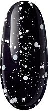 No Wipe Top Coat - PNB Art Top White Dots No Whipe — photo N3