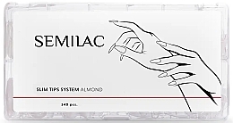 Fragrances, Perfumes, Cosmetics Nail Forms - Semilac Slim Tips System Almond