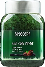 Fragrances, Perfumes, Cosmetics Japanese Pine Bath Salt - BingoSpa Salt