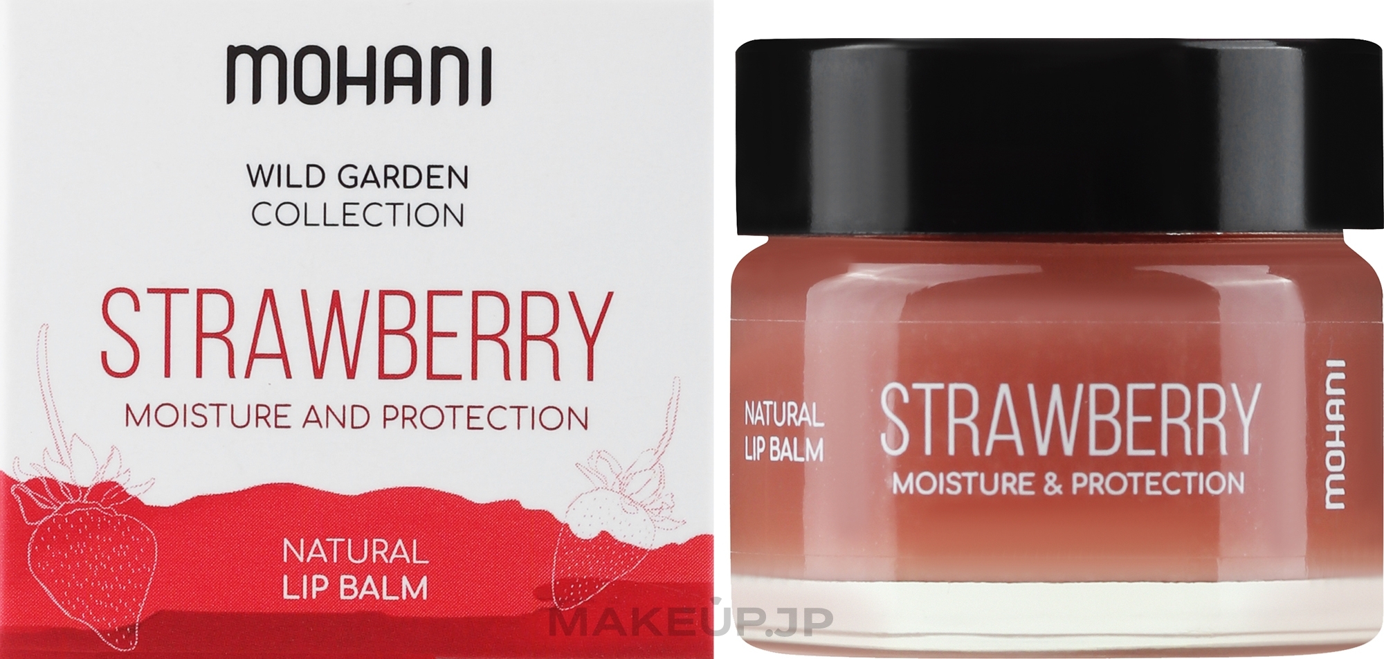 Lip Balm - Mohani Strawberry Moisturizing And Protecting Lip Balm — photo 15 ml