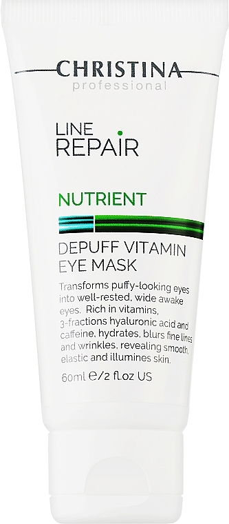 Rejuvenating Vitamin Eye Mask - Christina Line Repair Nutrient Depuff Vitamin Eye Mask — photo N3
