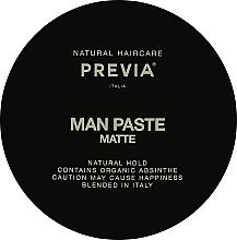 Fragrances, Perfumes, Cosmetics Hair Styling Paste - Previa Man Paste Matte