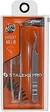 Lash Tweezers TE-45/8 - Staleks Pro Expert 45 Type 8 — photo N1