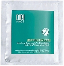 Fragrances, Perfumes, Cosmetics Mattifying Biocellulose Mask - DIBI Milano Pure Equalizer Mattifying Biocellulose Mask