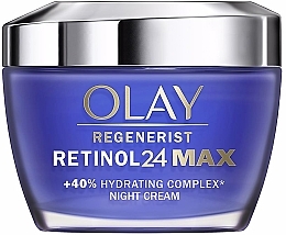 Fragrances, Perfumes, Cosmetics Retinol Moisturizing Night Cream - Olay Regenerist Retinol24 Nigh Max Cream