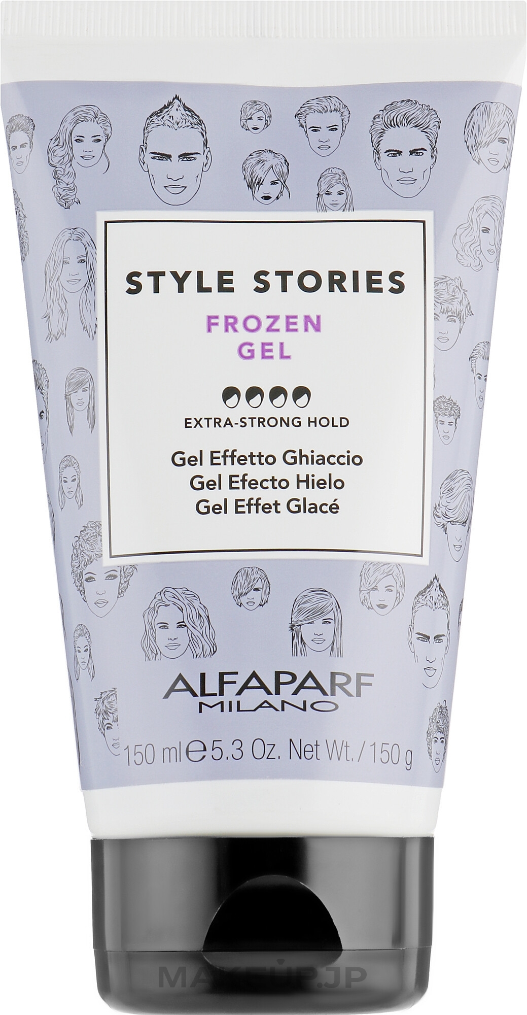 Styling Gel with Frozen Effect - Alfaparf Style Stories Frozen Gel Extra-Strong Hold — photo 150 ml