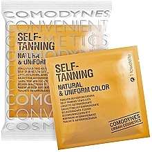 Fragrances, Perfumes, Cosmetics Self-Tanning Wipe for All Skin Types - Comodynes Self-Tanning Natural & Uniform Color