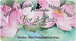 Fragrances, Perfumes, Cosmetics Natural Soap "Lotus Flower" - Florinda Sapone Vegetale Vegetal Soap Lotus Flower