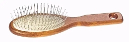 Hair Brush, 17.5*4.8cm - Wooden Hairbrush, 17.5 x 4.8 cm — photo N1