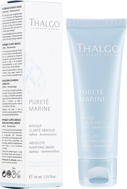 Face Mask "Absolute Cleansing" - Thalgo Absolute Purifying Mask — photo N3