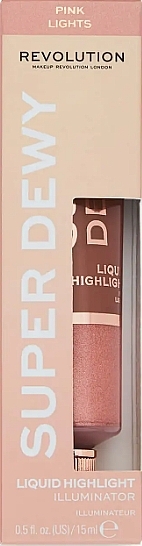 Highlighter - Makeup Revolution Superdewy Liquid Highlighter — photo N2