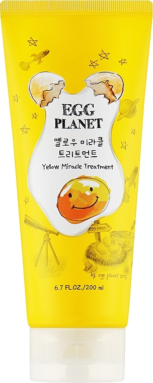 Hair Mask - Daeng Gi Meo Ri Egg Planet Yellow Miracle Treatment	 — photo N1