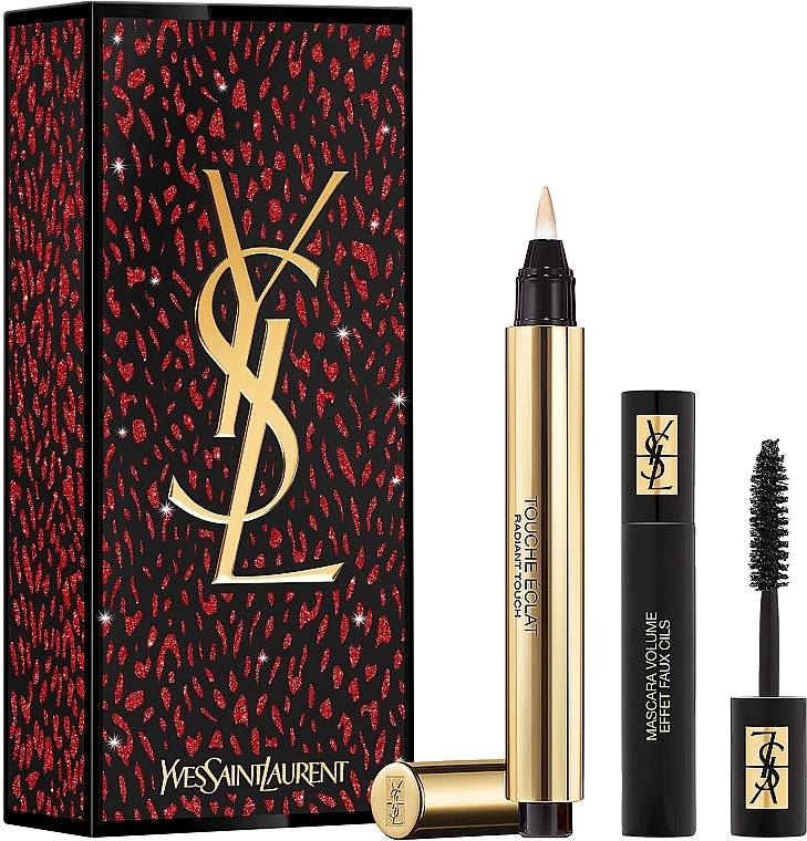 Set - Yves Saint Laurent Eclat Holiday Set (concealer/2.5ml + mascara/2ml) — photo N1